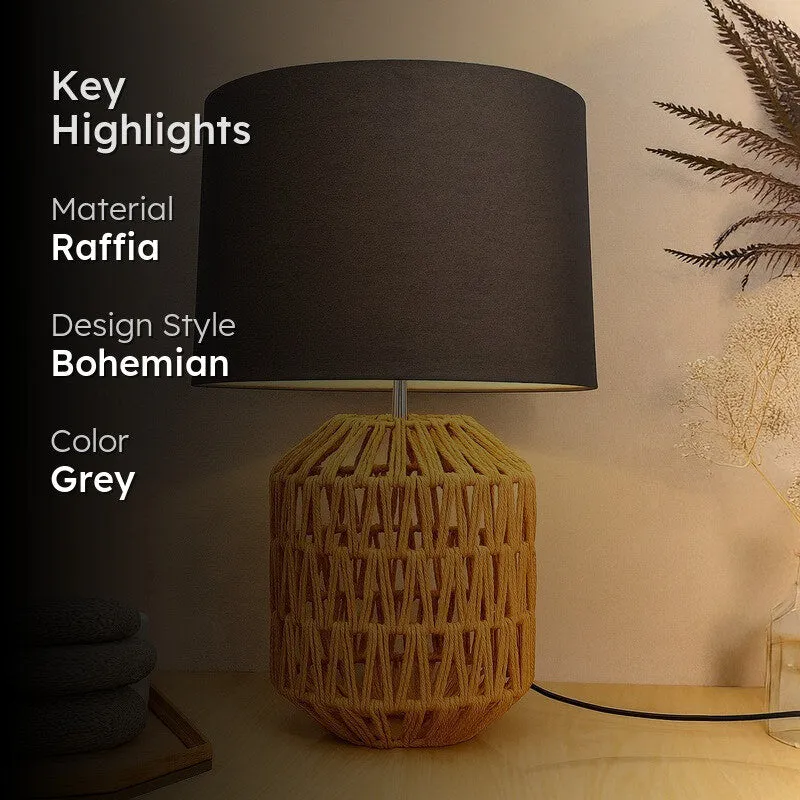 GlowGrid Futuristic Table Light - Grey media 2