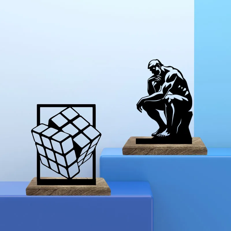 Rubik's Twist Showpiece - Set Of Two media 1