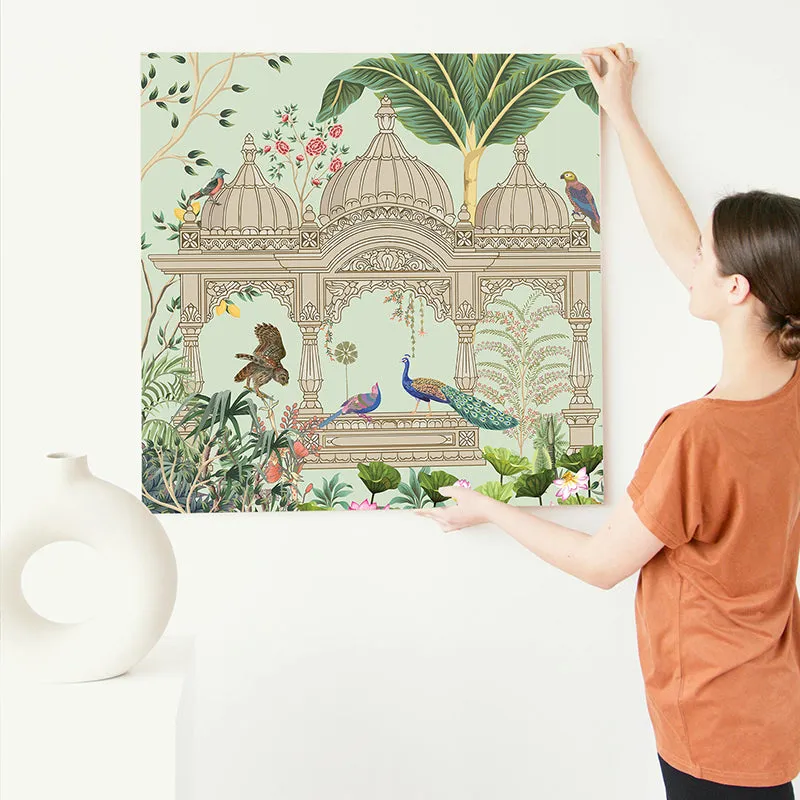 Calm Of Garden Canvas Wall Art media 6