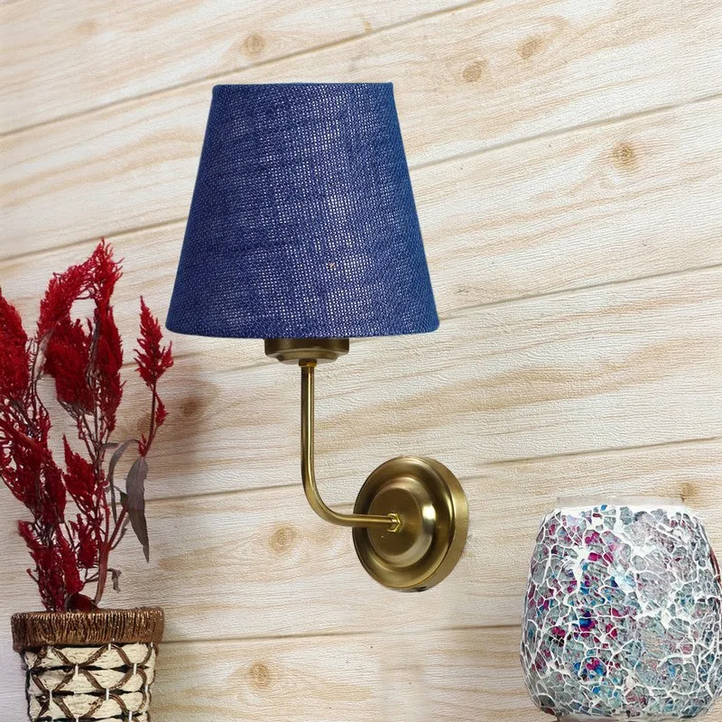 Lumoire Cone Metal Wall Lamp - Blue media 3