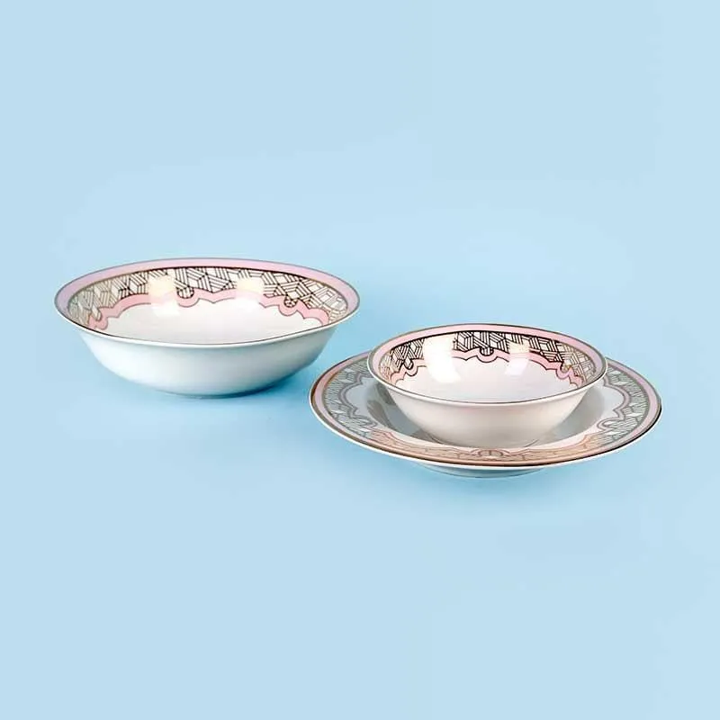 Rosette Dinner Set - 28 Piece Set media 6