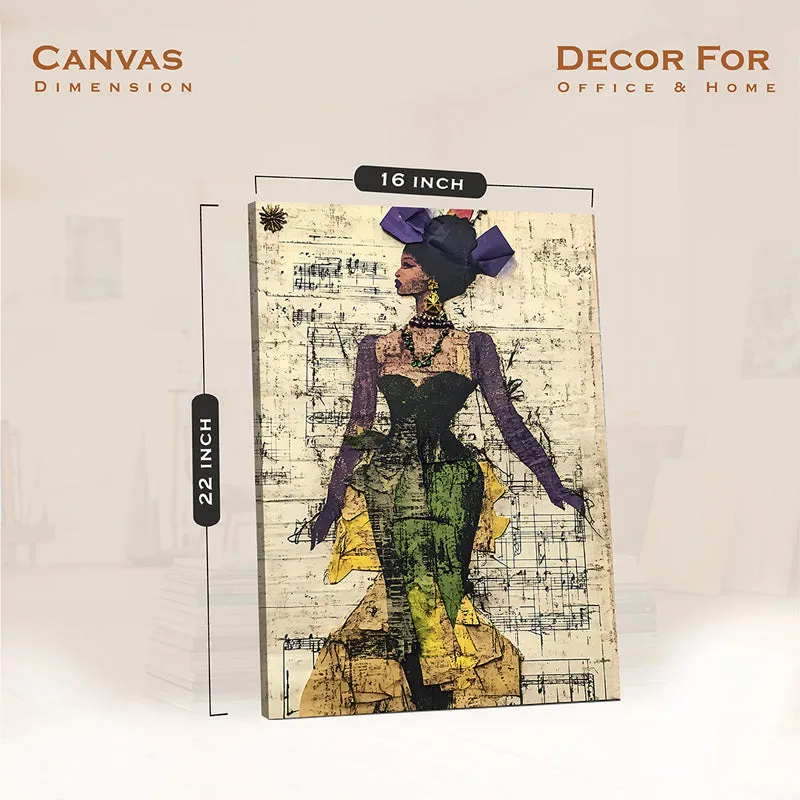 Painted Fashionista Wall Art media 8