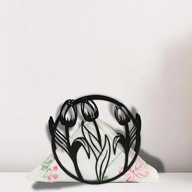 Tulip Clave Napkin Holder - Set Of Two media 1