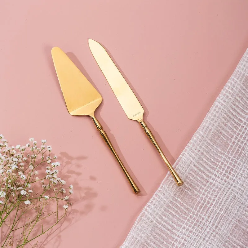 Milo Cake Server - Set Of Two media 1