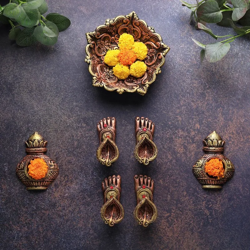 Charan Diya - Set Of Four media 3