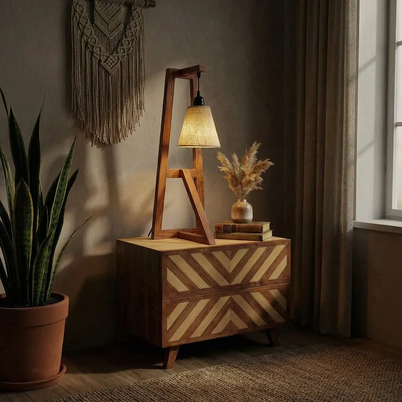 Montreux Jute Table Lamp - Brown,Beige media 1