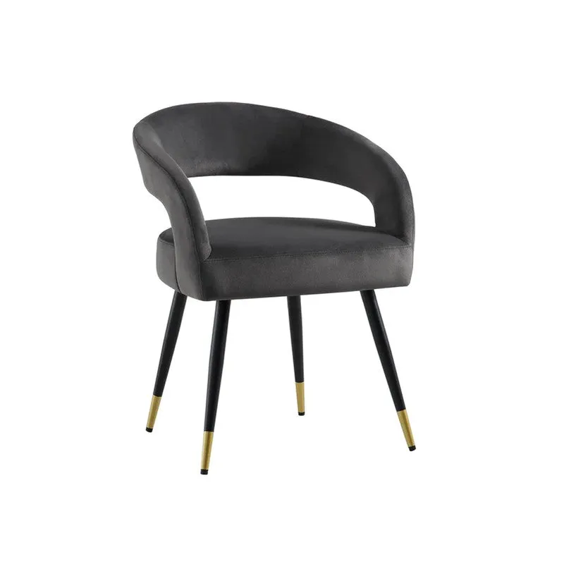 Estora Metal Accent Chair - Black media 3