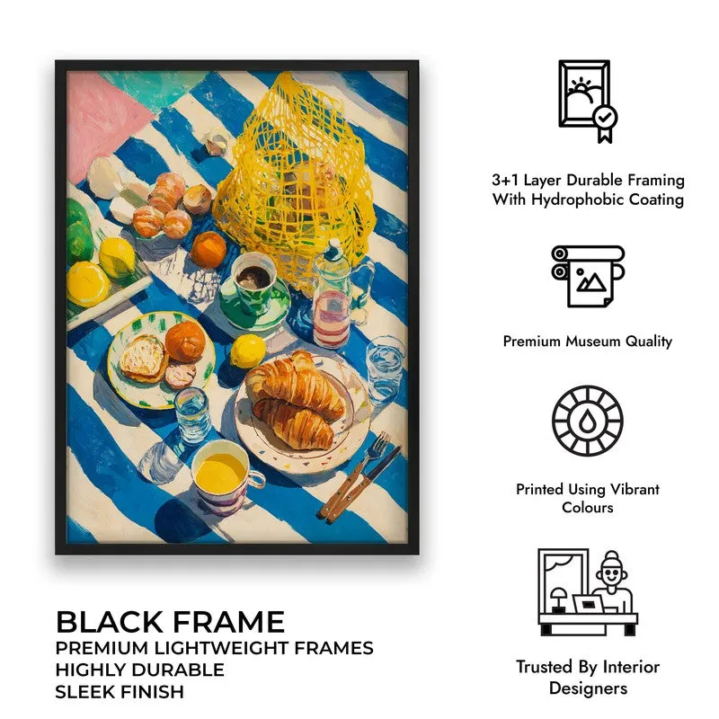 Feastiva Canvas Wall Painting With Black Frame media 7
