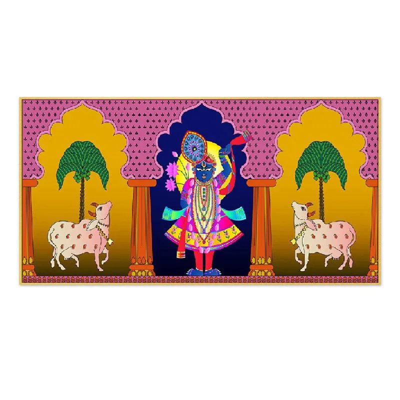 Govinda Natan Wall Painting With Frame media 4