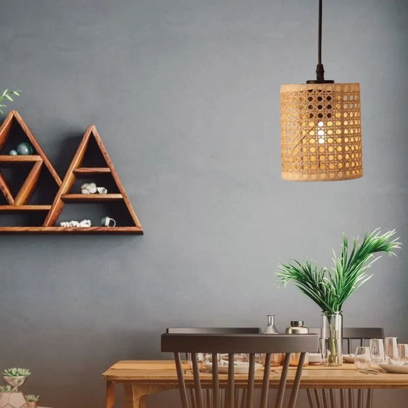 Orranil Rattan Ceiling Lamp media 3