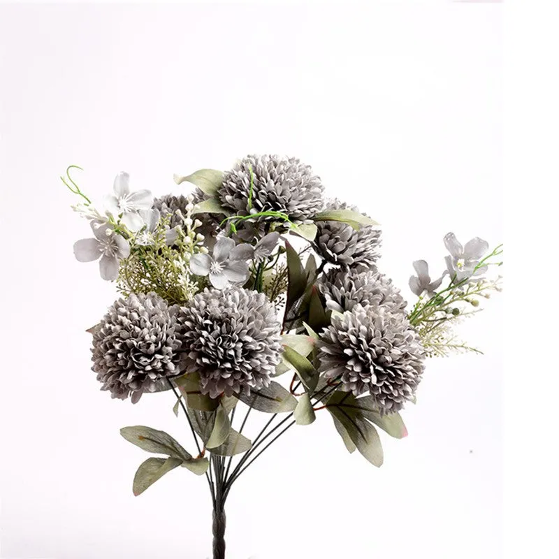 AarviDecor Muted Bloom Silk Artificial Flowers media 5
