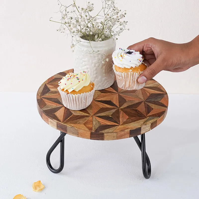 Tierli Twist Cake Stand - Black media 8