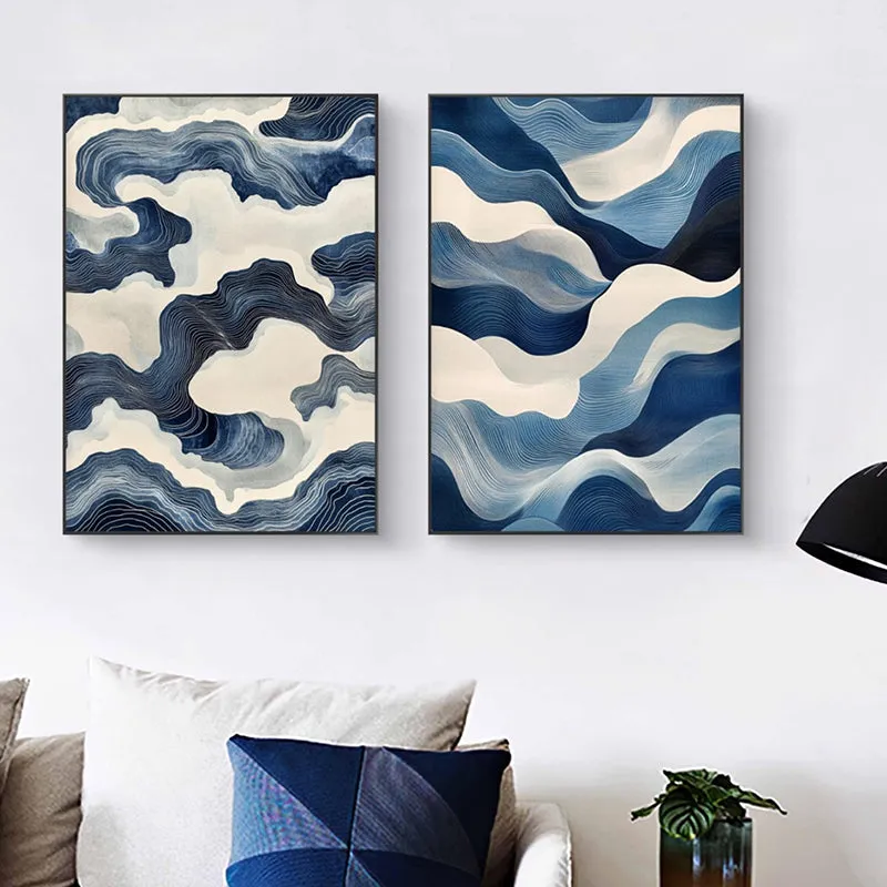 Cloudy Nights Wall Art - Set Of Two media 5
