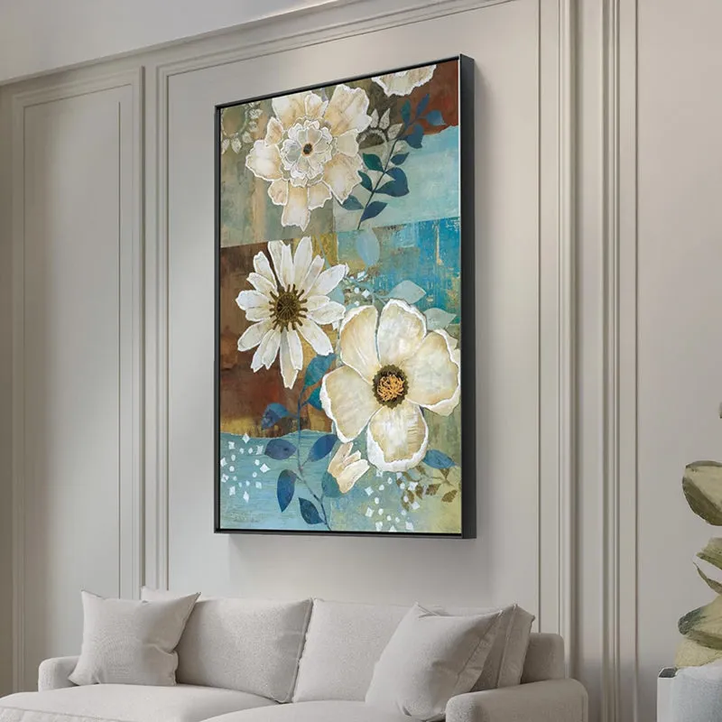 Psyche Blooms Wall Painting media 3