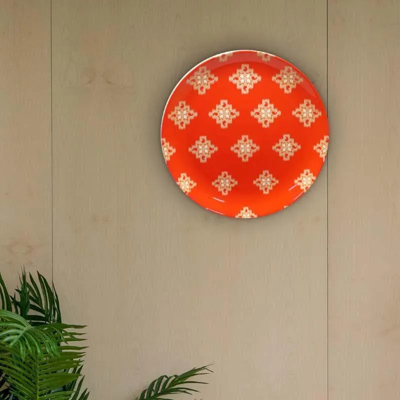 Ikkat Drops Decorative Plate media 4