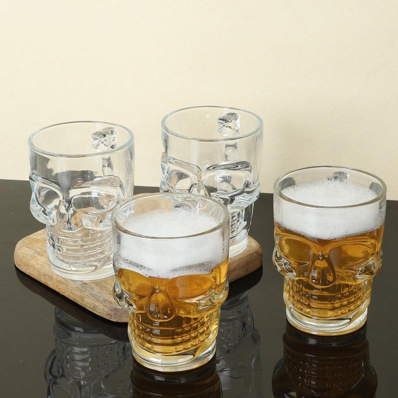 Goldwy Skull Whiskey Glasses (500 mL) - Set Of Four media 3