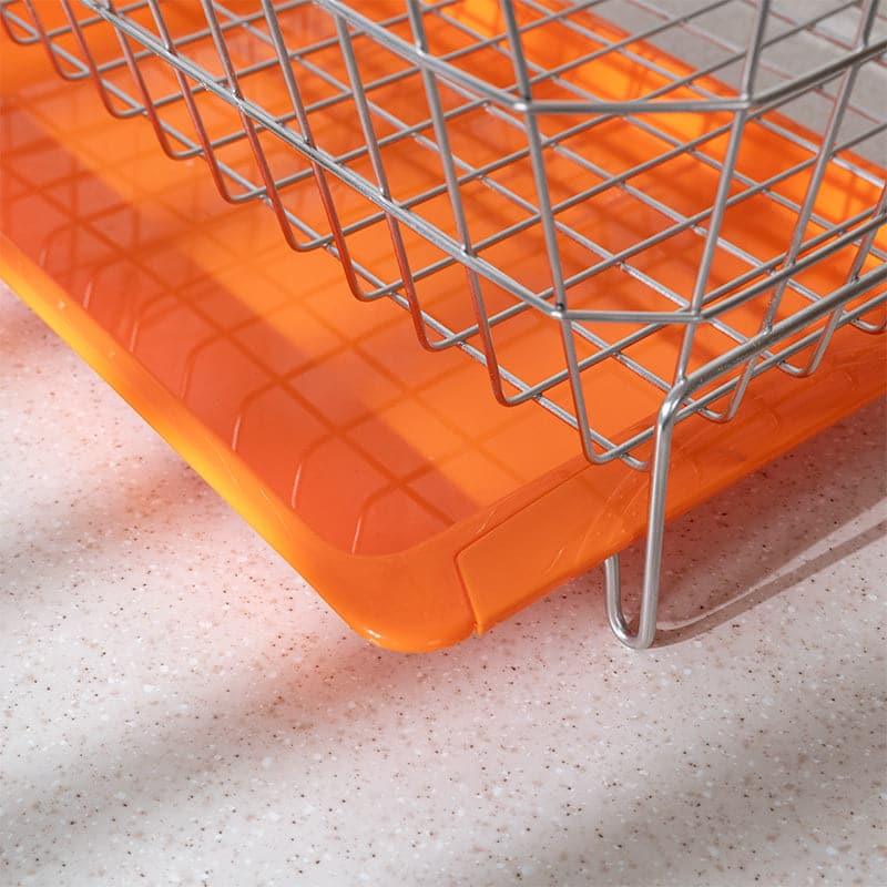 Zave Dish Drainer Basket With Tray media 4