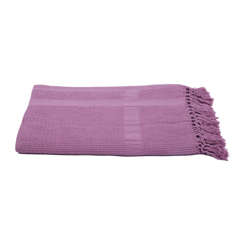 Bliss Cotton Bath Towel - Purple media 3