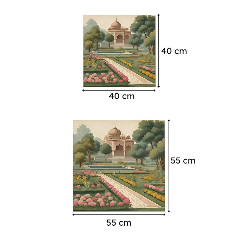 Mughal Blooms Canvas Wall Art media 6