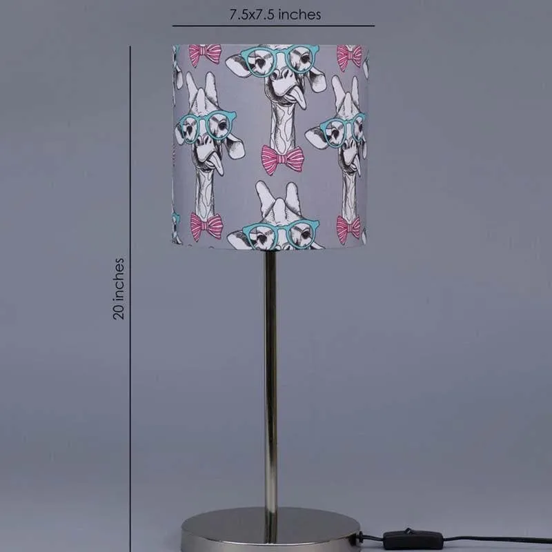 The Cheeky Wooden Fabric Table Lamp - Multicolor media 7