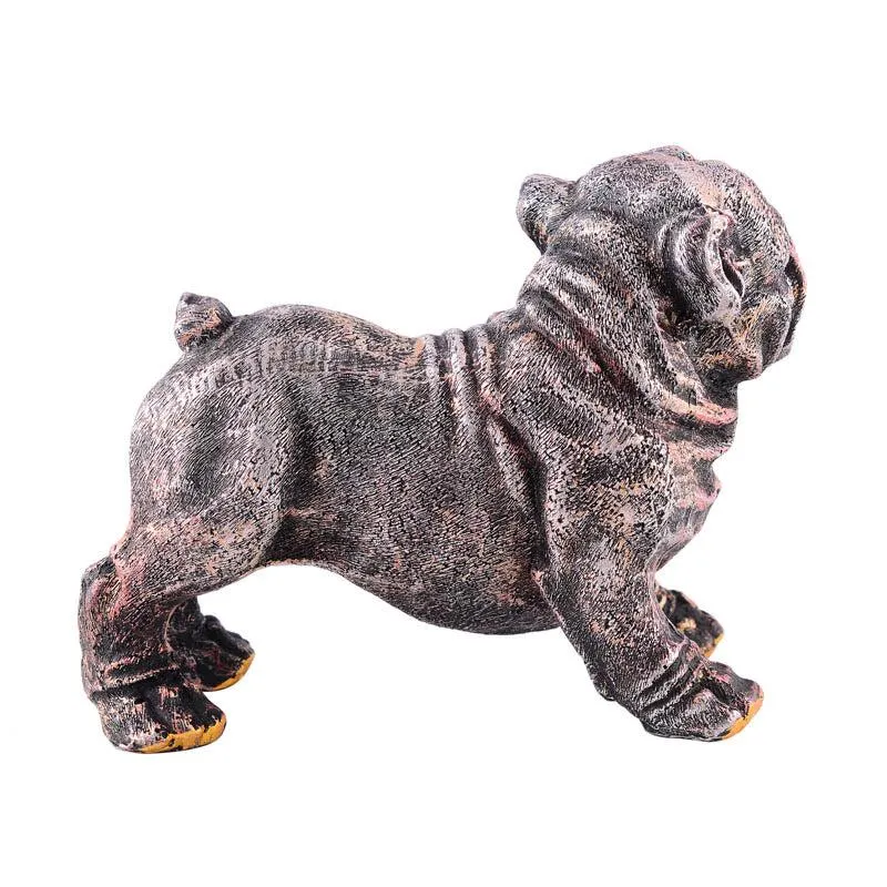 Sir Ruffington Painted Polyresin Show Piece - Copper media 5