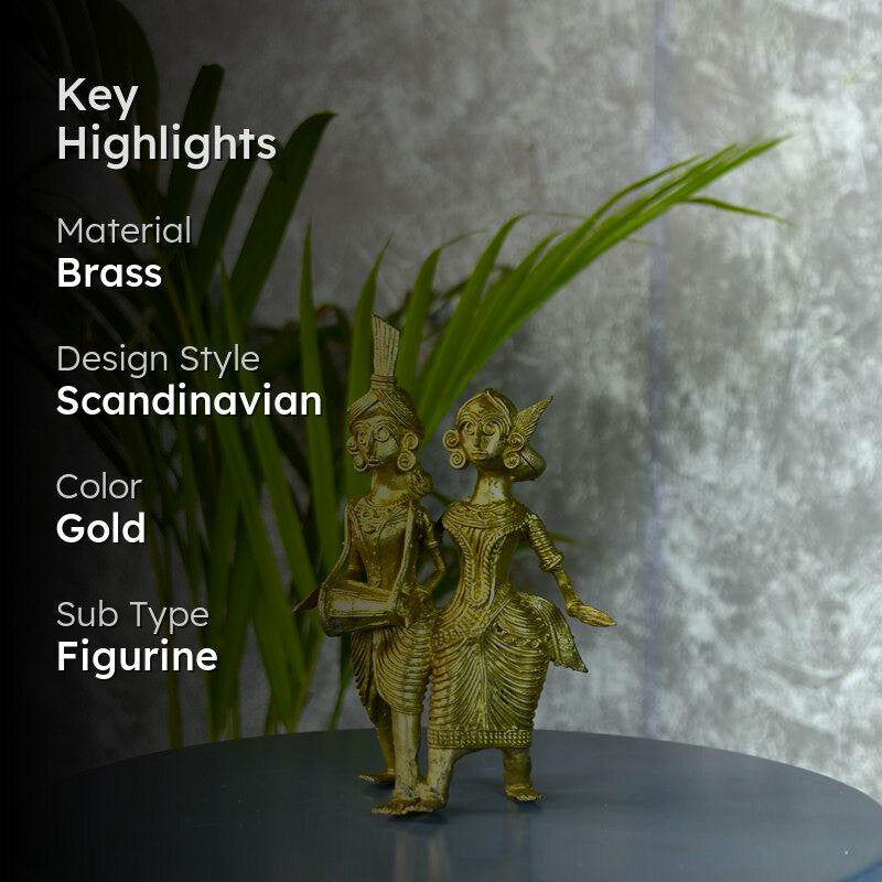 Folk Couple Showpiece media 2