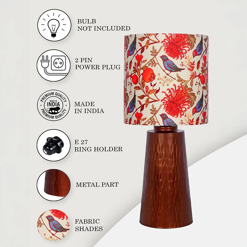 Lacewing Blunt Fabric Table Lamp media 4