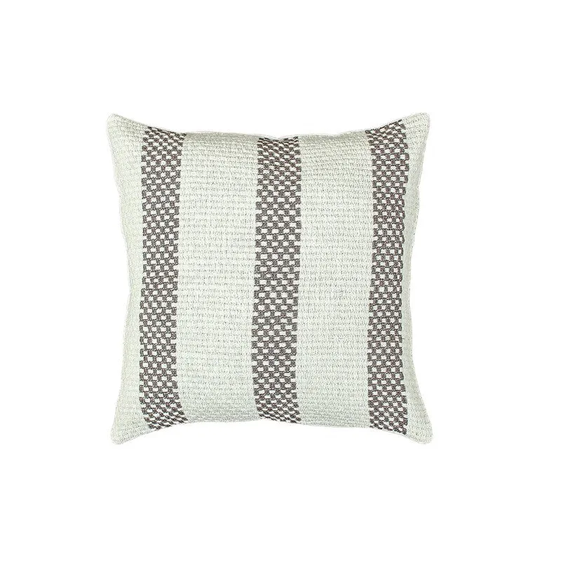 Mysera Charm Cushion Cover(Grey,White) - Set Of Two media 3