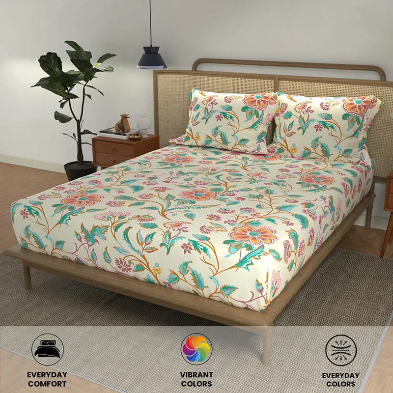 Urban Space Petanova Cotton Bedsheet - 144 TC media 3
