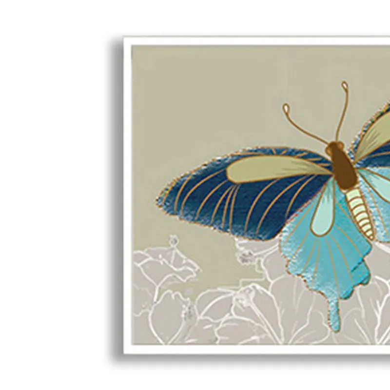 Butterfly's Whimsy Wall Art with White Frame media 5