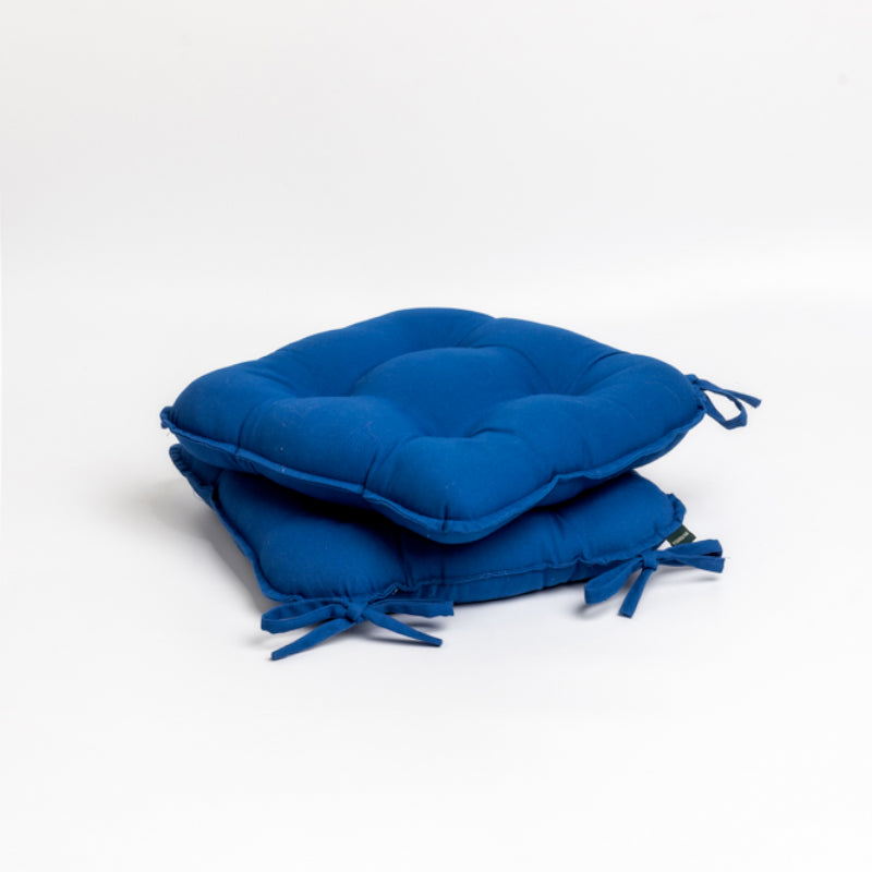 Sylvia Chair Pad (Classic Blue) - Set Of Two media 4