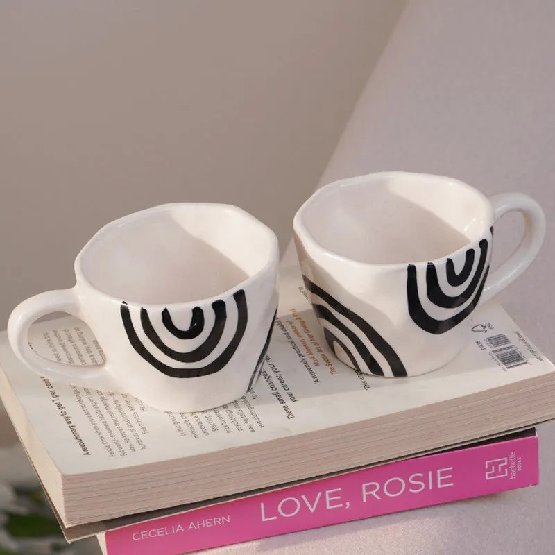 Sip Ceramic Tea Cup (240 mL Each) - Set Of Two media 4