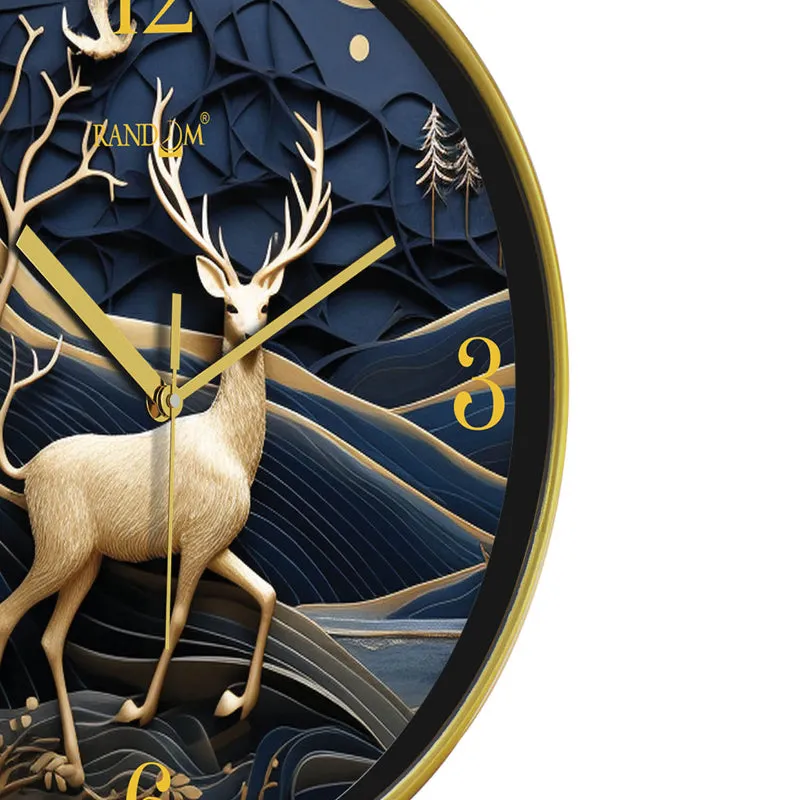 Imani Sweep Silent Wall Clock media 4