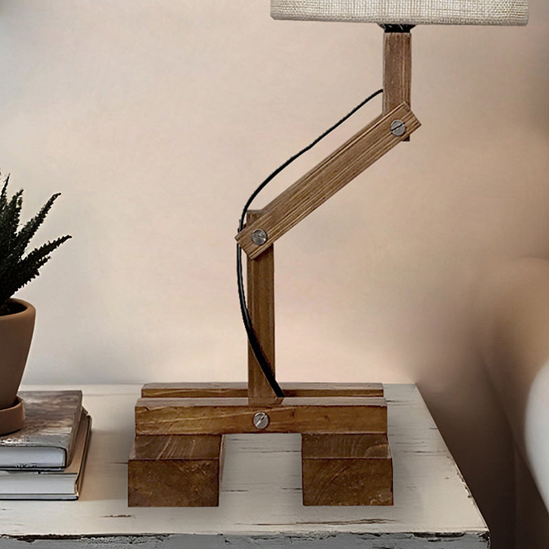 Jomari Jute Table Lamp - Beige media 4