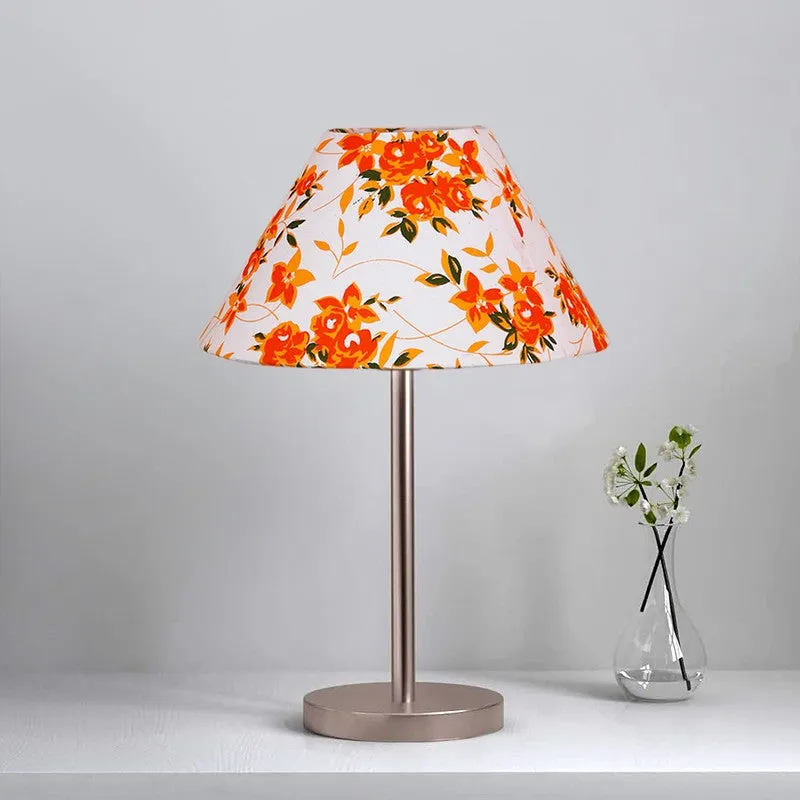 Noctra Serein Floral Metal Table Lamp - Multicolor media 4
