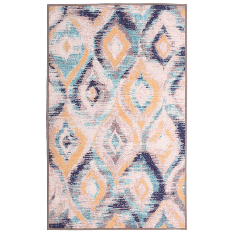 Faded Geometrica Anti-Skid Carpet