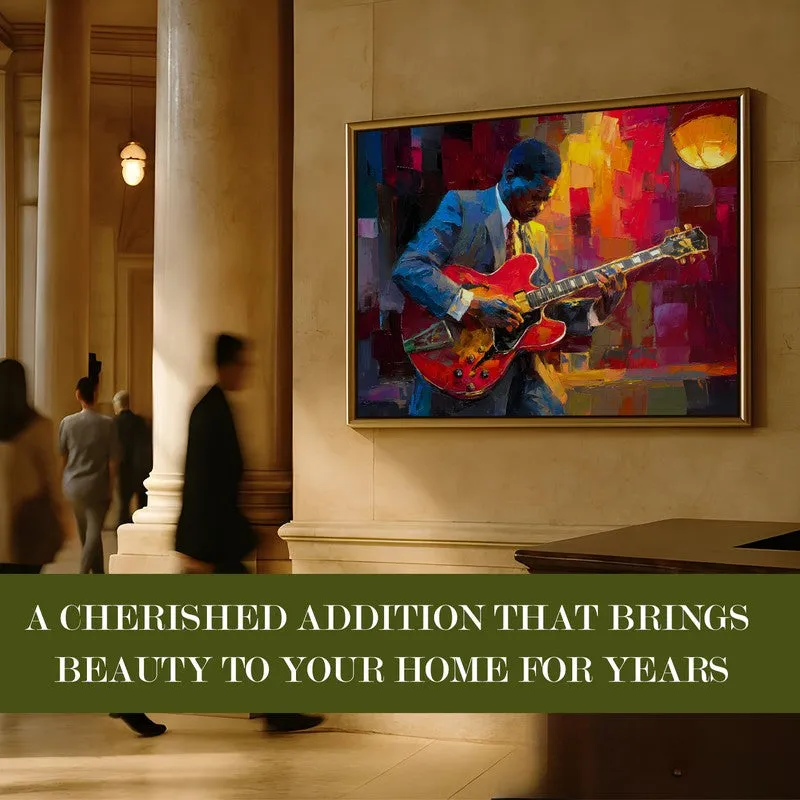 Soul Strings Canvas Wall Painting With Frame media 7