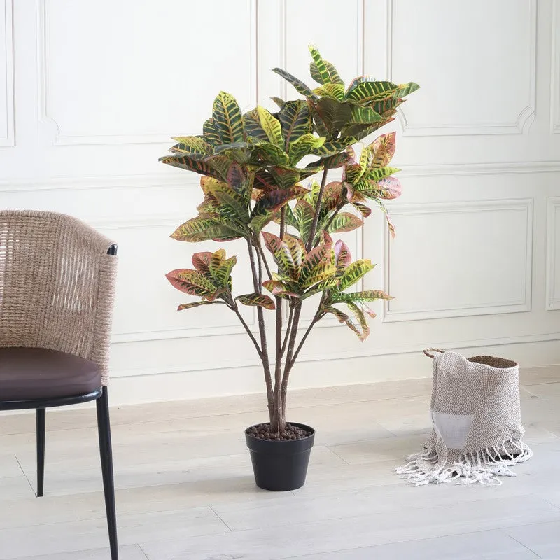 SoftLeaf Artificial Plant With Black Plastic Pot - 3.7 ft media 3