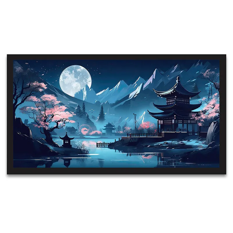 Jovie Japanese Garden Canvas Wall Painting media 3