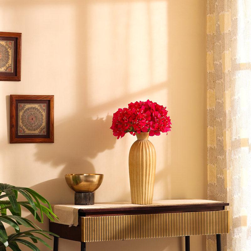 Artificial Realistic Bougainvillea Bouquet (Pink) - Set Of Two media 6