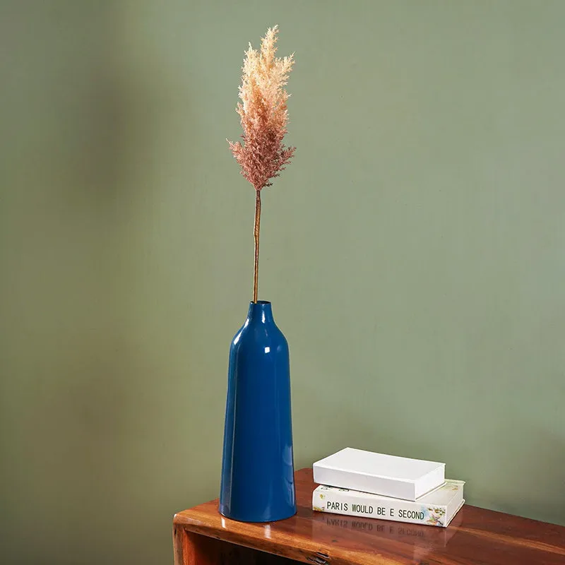 Pampera Artificial Pampas Without Vase (Beige) - 3 Feet media 3