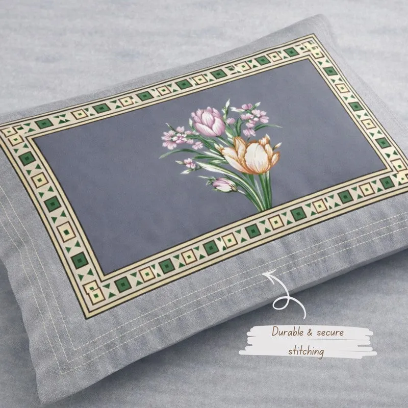 Bloom Touch Printed Bedsheet - 180 GSM media 4