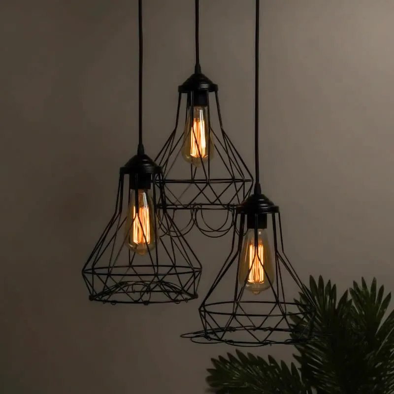 Retro Love Cluster Ceiling Lamp media 1