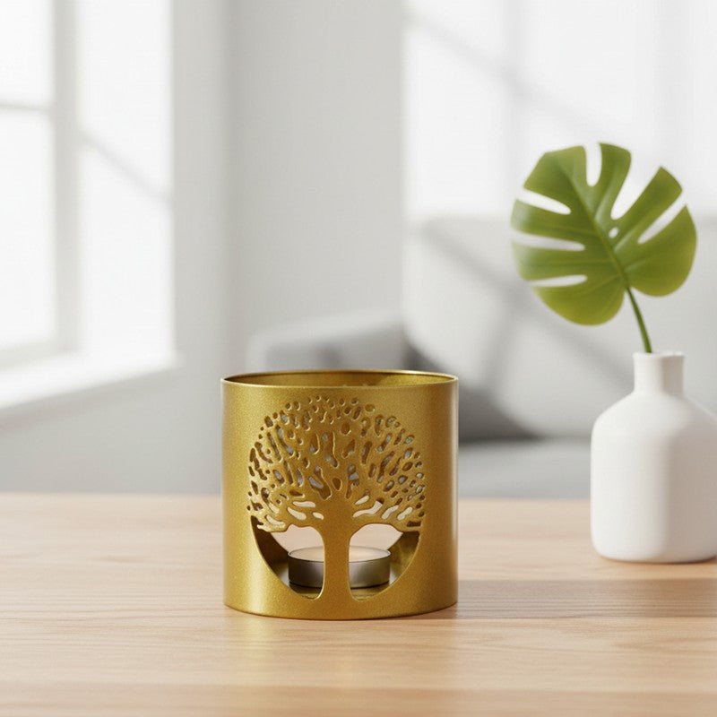 OmbreTree Tealight Holder (Brown)