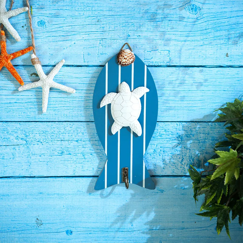 Turtle Tray Wood Wall Hook - 1