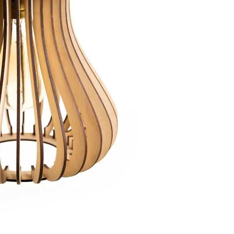 Alcott Wooden Ceiling Lamp media 5