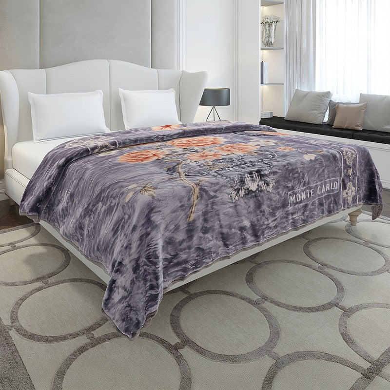 Monte Carlo Whimsical Blossom Blanket - 852 GSM