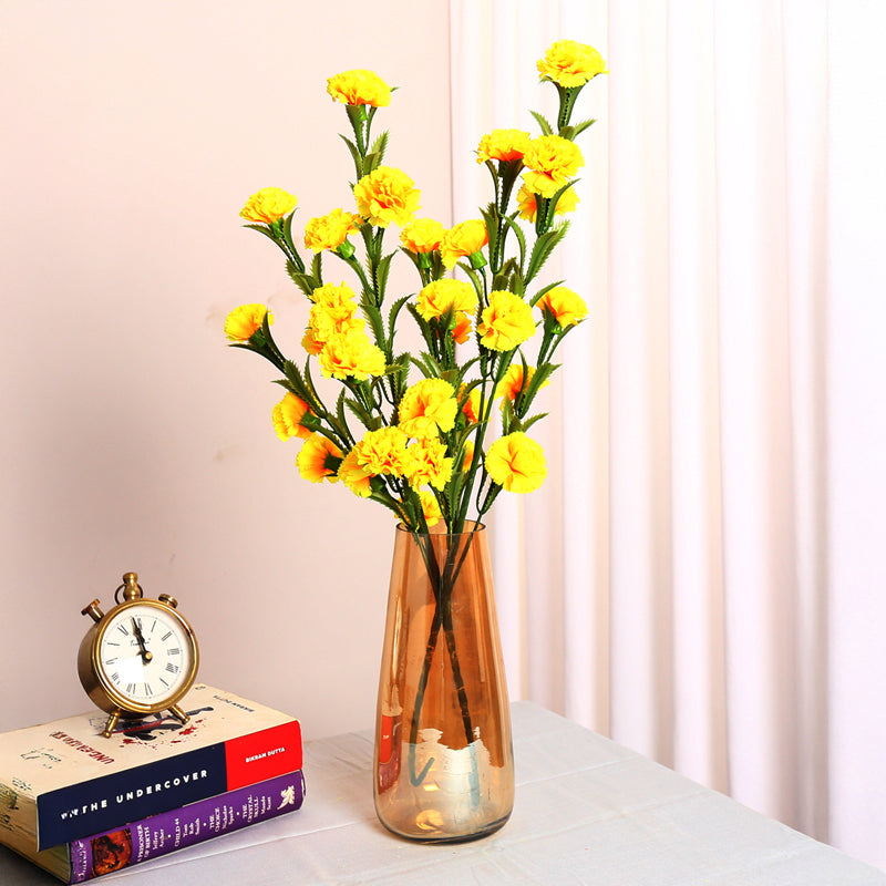 Everlin Artificial Chrysanthemum (Yellow) - Set Of Two