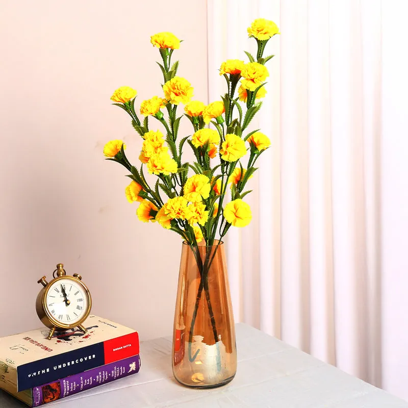Everlin Artificial Chrysanthemum (Yellow) - Set Of Two media 1