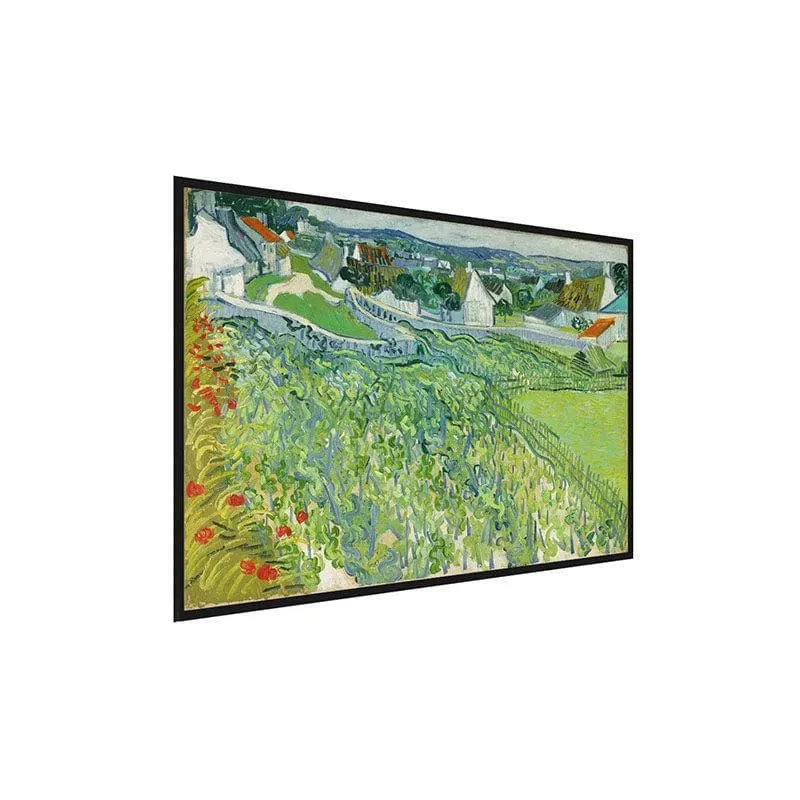 Vineyards Canvas Wall Painting - Black Frame media 3